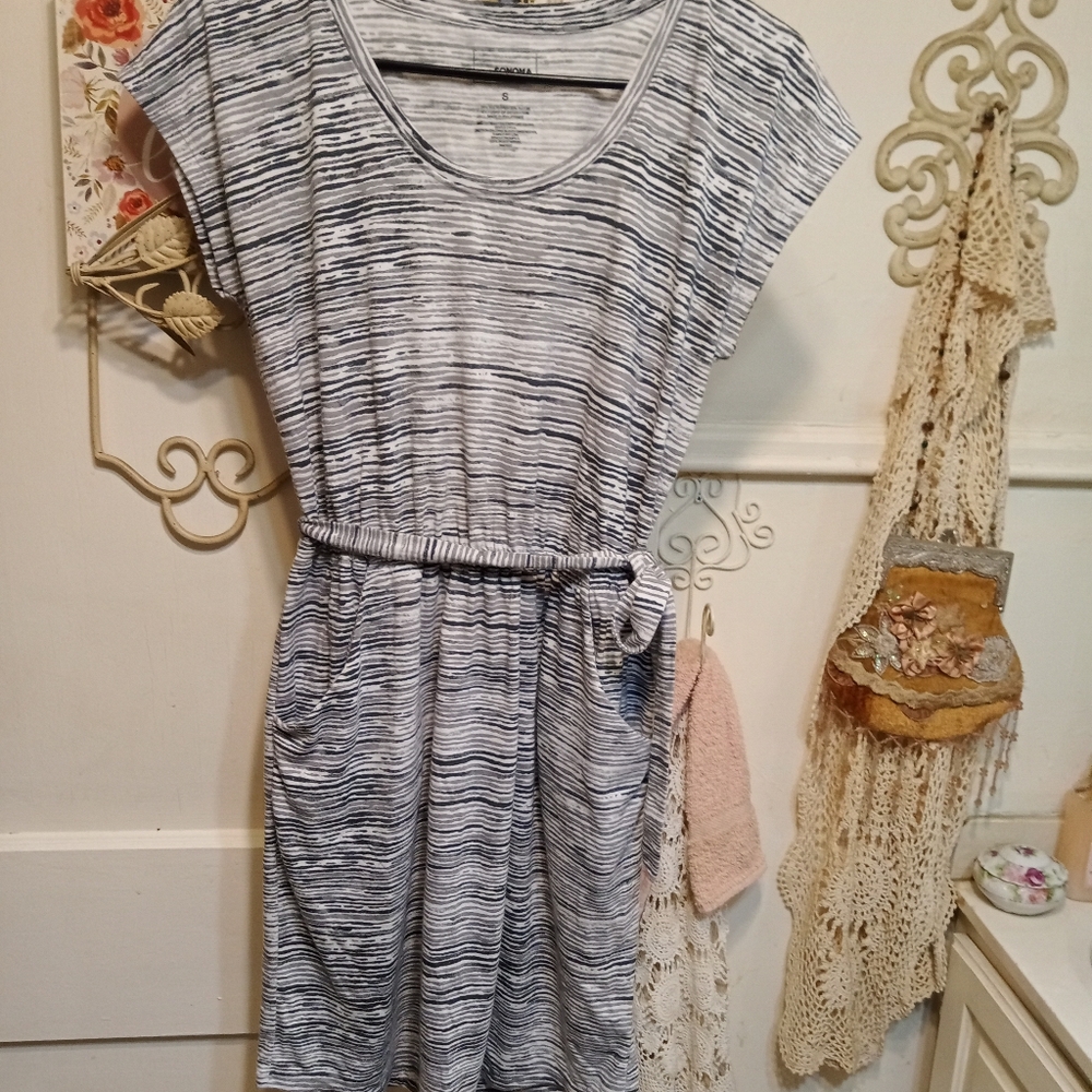 Sonoma T-shirt Dress From Sonoma w/Pockets